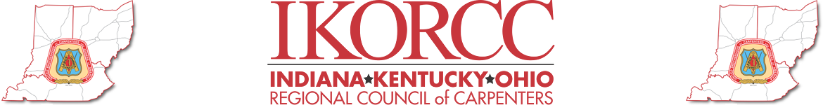 Indiana, Kentucky, Ohio regional council of carpenters logo