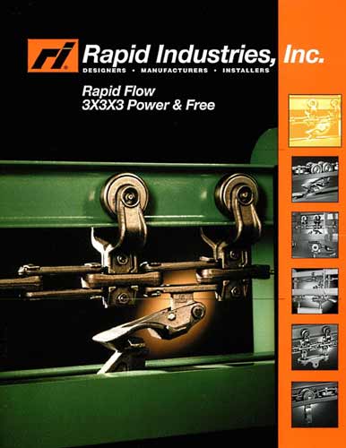 rapid flow 3x3x3 power & free guide cover