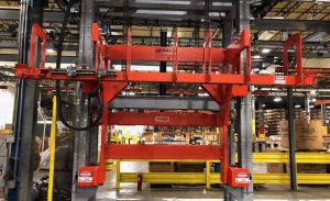Overhead Conveyor Systems - Lowerator Install - Rapid Industries - 01