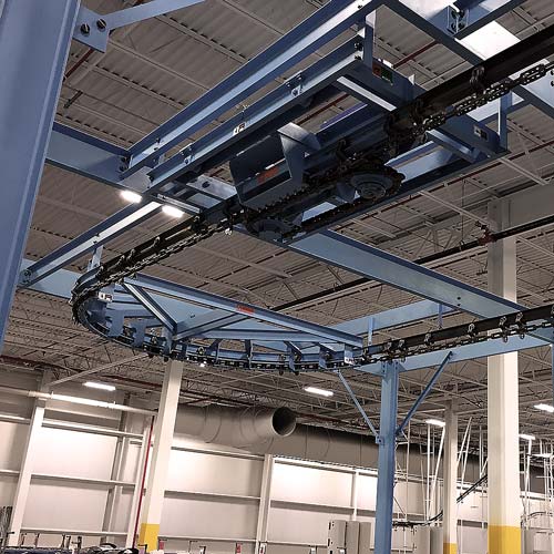 handling overhead conveyors pakage